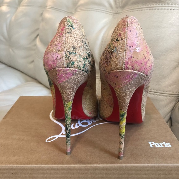 Christian Louboutin Cork Blooming So Kate 120 - Picture 7 of 8